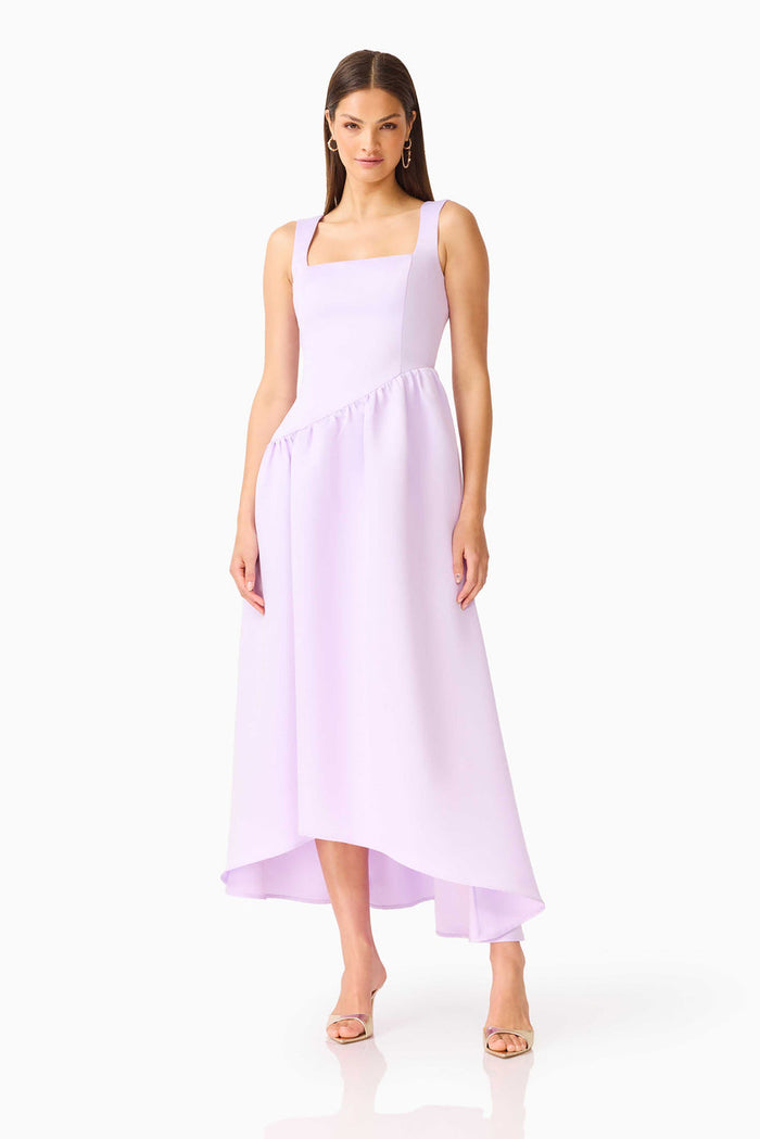 Ruelle A-Line Maxi Dress in Lilac