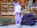 animali in stoffa, cerbiatto con lavanda