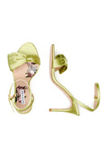 Sachin & Babi Chelsea Heel Obi-Bow Open Toe in Electric Lime