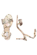 Sachin & Babi Chelsea Heel Obi-Bow Open Toe in Pewter English Rose