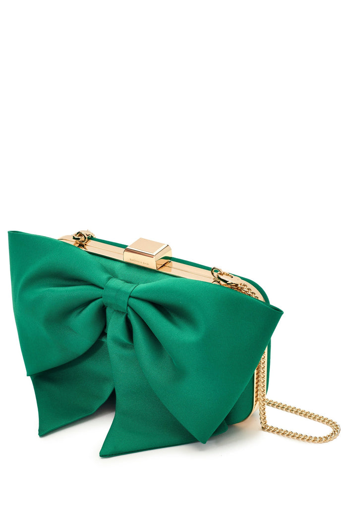Sachin & Babi Cupids Clutch in Green Garnet