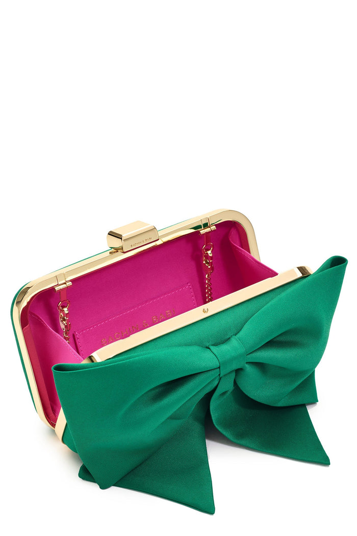 Sachin & Babi Cupids Clutch in Green Garnet