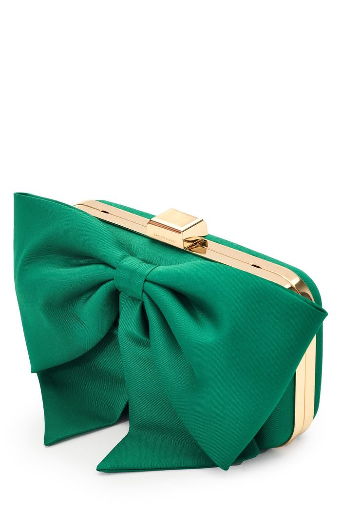 Sachin & Babi Cupids Clutch in Green Garnet