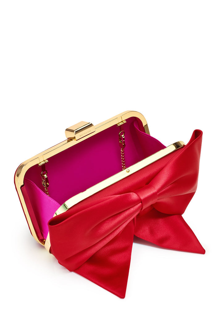 Sachin & Babi Cupids Clutch in Holly Red