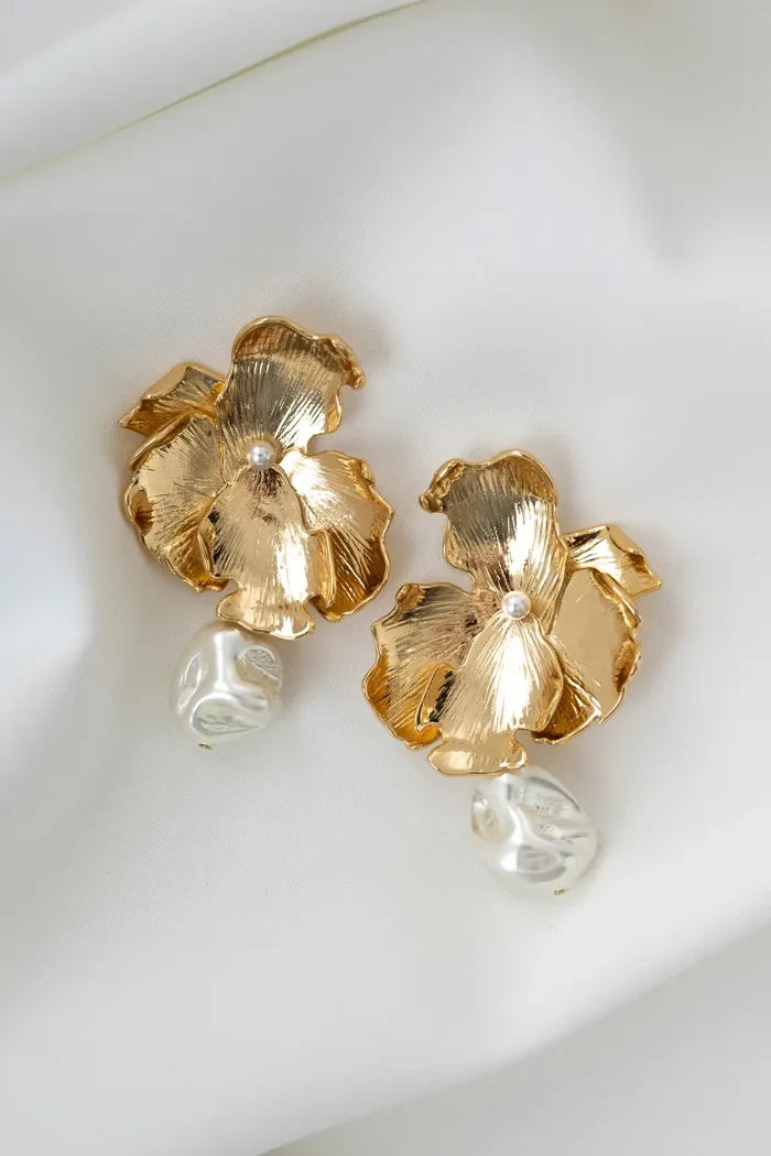 Selah Floral Statement Earring