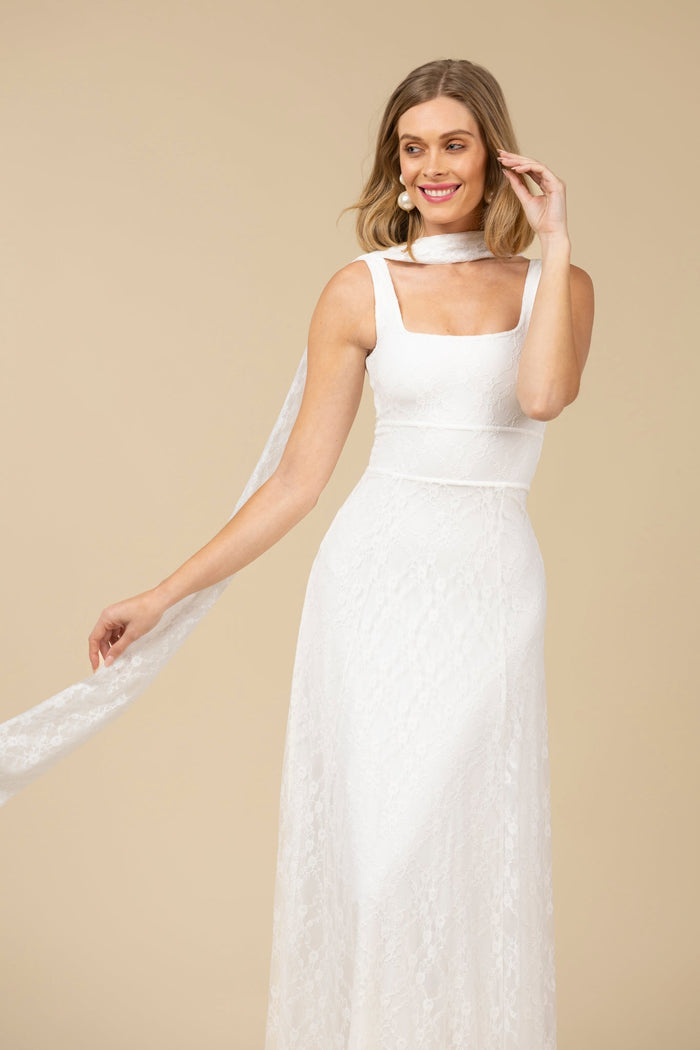 Smith & Quinn The Cosette Dress - Off White
