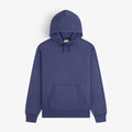Stone Washed Marina Hoodie featuring a front pocket and drawstrings, shown flat on a white background.