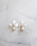 The Matilda Earrings in Aquamarine