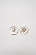 The Olivia Petals Earrings in Gold