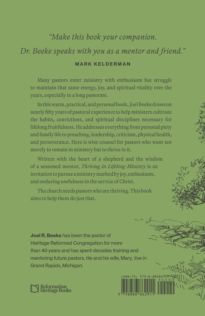 Thriving in Lifelong Ministry: Cultivating Spiritual and Pastoral Vitality for the Long Haul