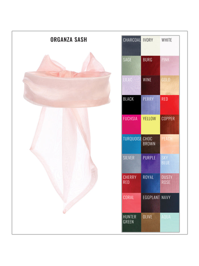 Tip Top Kids Organza Sash