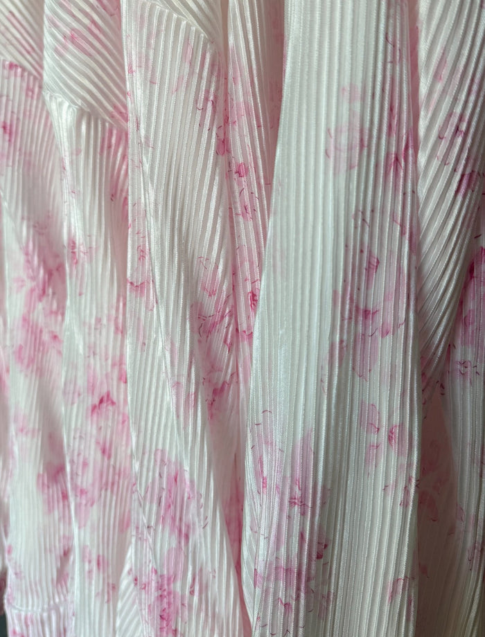 Waverles Pleated Pant Set in Pink Floral
