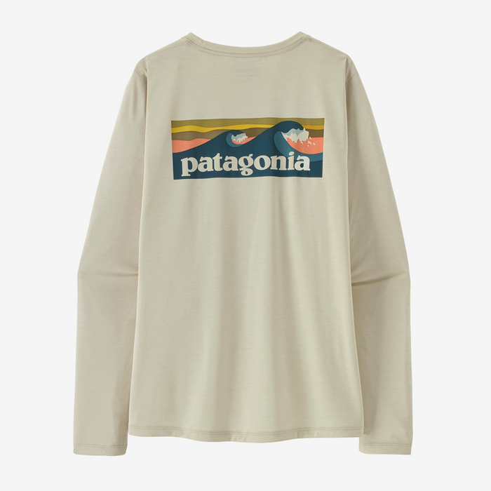Women’s Long-Sleeved Capilene® Cool Daily Shirt - Boardshort Logo